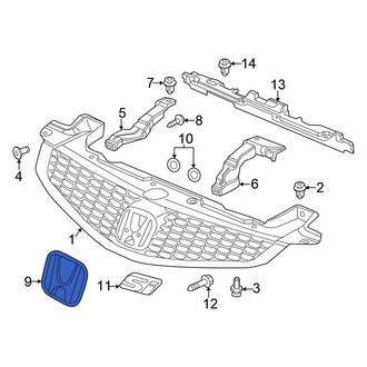 Honda OE - Front Grille Emblem