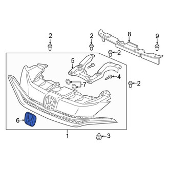 Honda OE - Rear Center Hatch Emblem