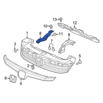 Honda OE - Right Upper Grille Bracket