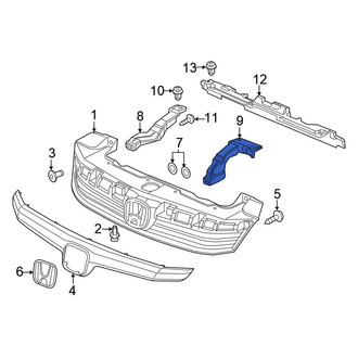 Honda OE - Left Upper Grille Bracket