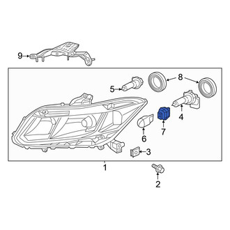 Honda OE - Front Turn Signal Light Socket
