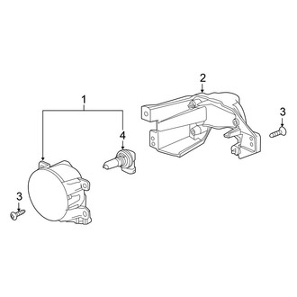 Honda OE - Front Lamps - Fog Lamps (Sedan)