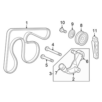 Honda OE - Cooling - Belts & Pulleys