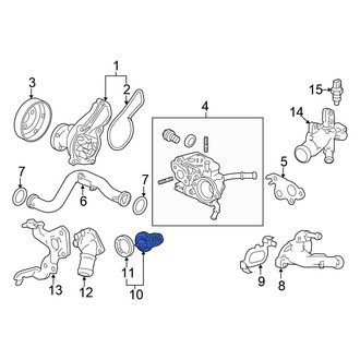 Honda OE - Engine Coolant Thermostat