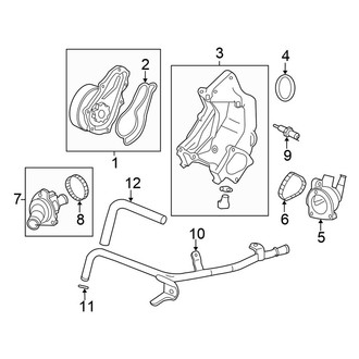Honda OE - Cooling - Water Pump