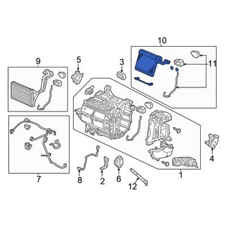 Honda OE - A/C Evaporator Core