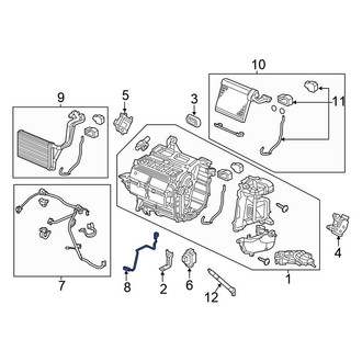 Honda OE - A/C Evaporator Temperature Sensor