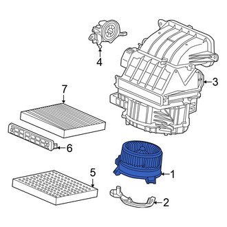 Honda OE - HVAC Blower Motor Assembly
