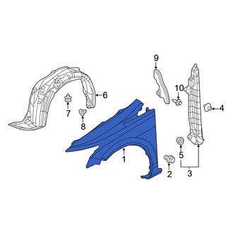 Honda OE - Front Right Fender