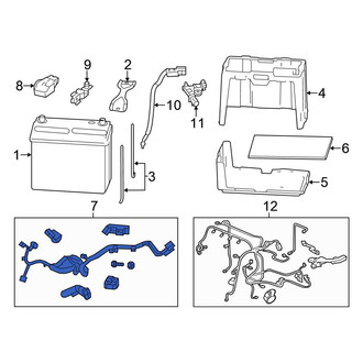 Honda OE - Battery Cable