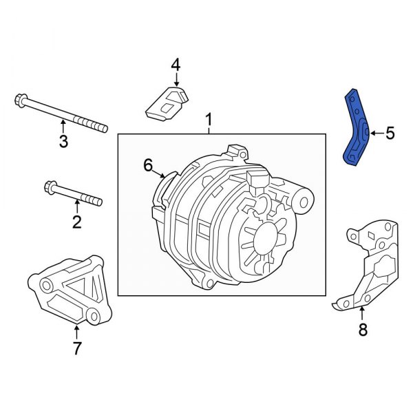 Alternator Brace