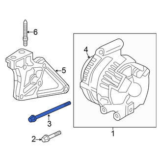 Honda OE - Alternator Bracket Bolt