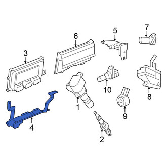 Honda OE - Right Engine Control Module (ECM) Bracket