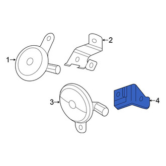 Honda OE - Horn Bracket