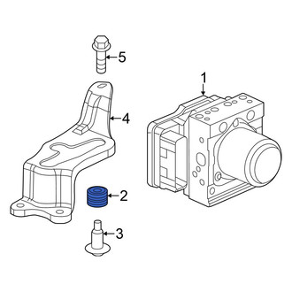 Honda OE - ABS Modulator Insulator