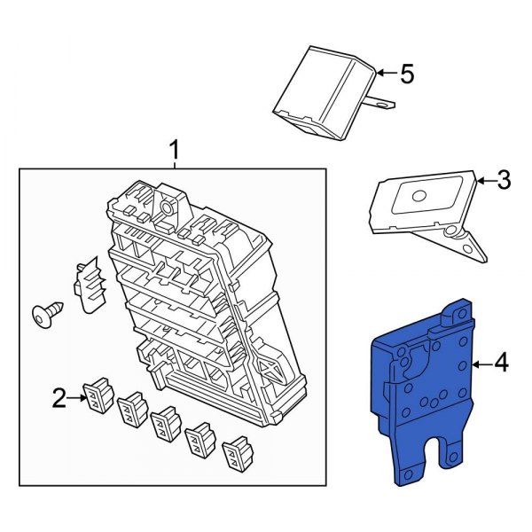 Honda OE 39980TS8A11 Power Steering Control Module