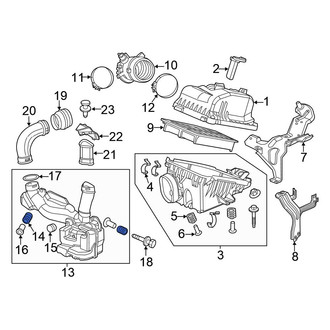 Honda OE - Engine Air Intake Resonator Insulator