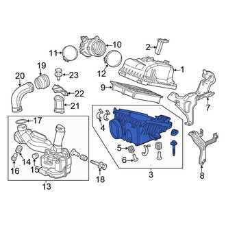 Honda OE - Air Filter Housing