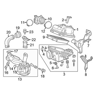 Honda OE - Engine / Transaxle - Air Intake