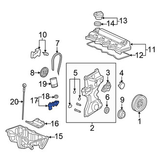 Honda OE - Engine Oil Filter Adapter