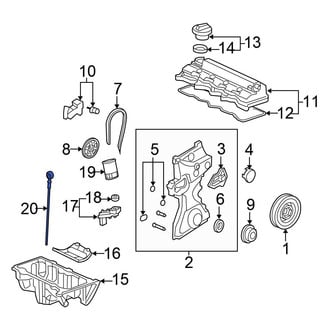 Honda OE - Engine Oil Dipstick