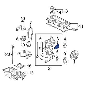 Honda OE - Engine Timing Cover