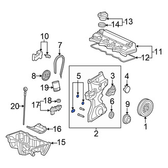 Honda OE - Engine Timing Cover O-Ring