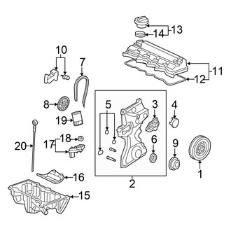 Honda OE - Engine / Transaxle - Engine Parts