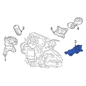 Honda OE - Manual Transmission Mount