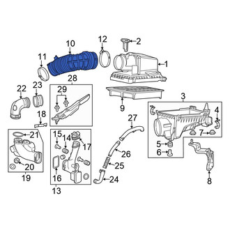 Honda OE - Engine Air Intake Hose
