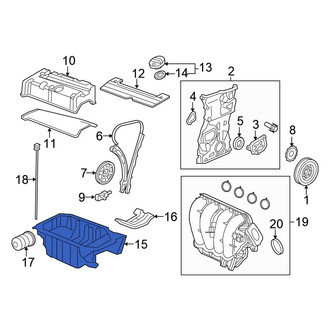 Honda OE - Engine Oil Pan