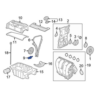 Honda OE - Engine Timing Chain Tensioner