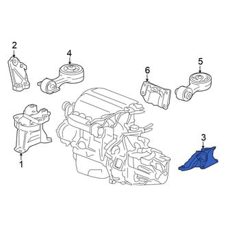 Honda OE - Automatic Transmission Mount
