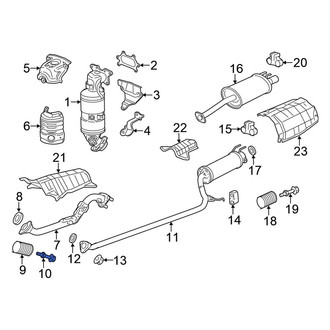 Honda OE - Front Exhaust Bolt