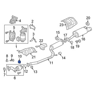 Honda OE - Exhaust System Hanger