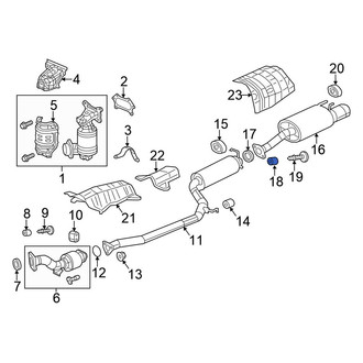 Honda OE - Exhaust Spring