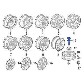 Honda OE - Spare Tire Bolt
