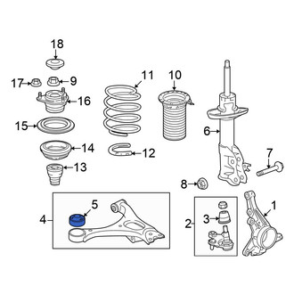 Honda OE - Front Forward Suspension Control Arm Bushing