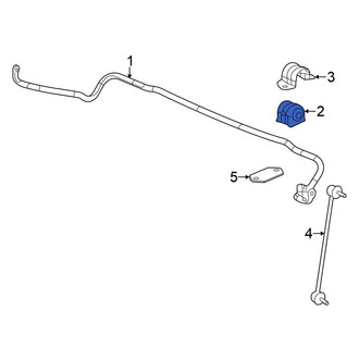 Honda OE - Front Suspension Stabilizer Bar Bushing