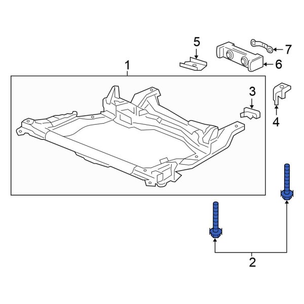 Engine Cradle Bolt