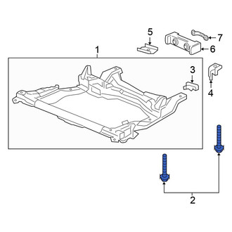 Honda OE - Engine Cradle Bolt