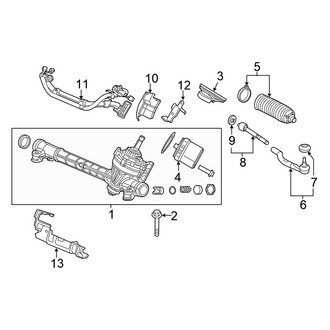 Honda OE - Steering Gear & Linkage