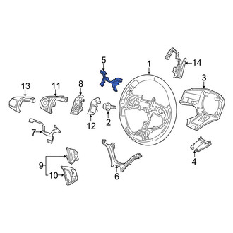 Honda OE - Steering Wheel Wiring Harness Bracket