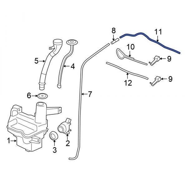 Windshield Washer Hose