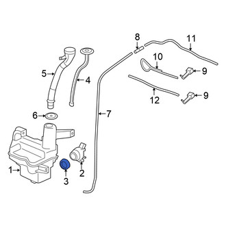 Honda OE - Windshield Washer Pump Grommet