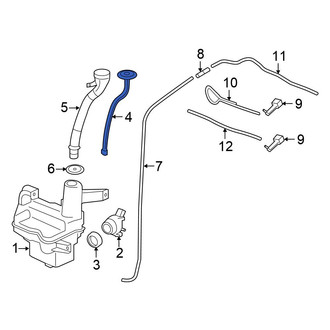 Honda OE - Front Washer Fluid Reservoir Cap