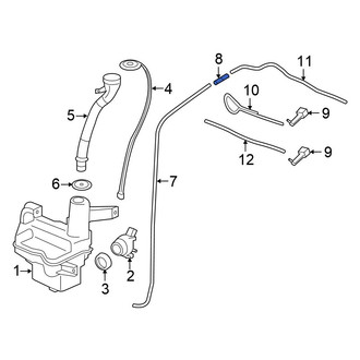 Honda OE - Windshield Washer Hose Connector