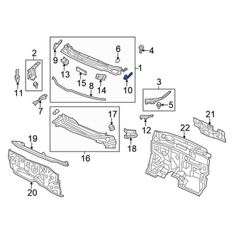 Honda OE - Left Cowl Cover Seal