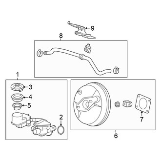 Honda OE - Cowl - Components on Dash Panel