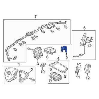 Honda OE - Front Air Bag Impact Sensor